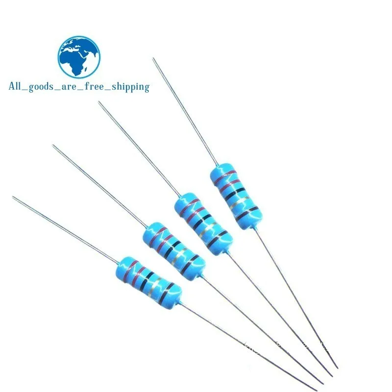 20 штук 2w металлический пленочный резистор 1% 1r~ 1 м 2.2r 4.7r 10r 22r 47r 100r 220r 470r 1k 10k 100 к 2,2 4,7 10 22 47 100 220 470 Ом