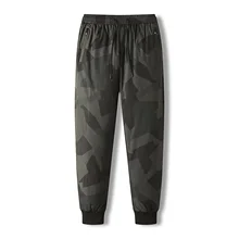 

2021NEW 90% White Duck Down Padded Winter Down Pants Men Water-Proof Sweatpants Camouflage Joggers Male Thick Warm Down