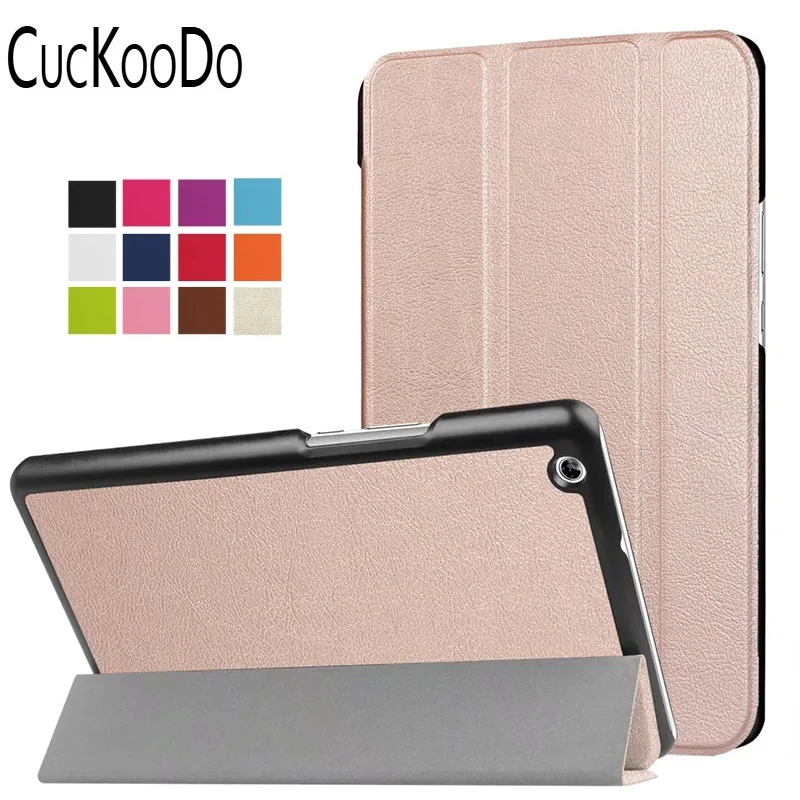 CucKooDo тонкий смарт-корпус Стенд чехол для huawei MediaPad M3 Lite 8,0 дюймов планшет с функцией автоматического пробуждения/сна