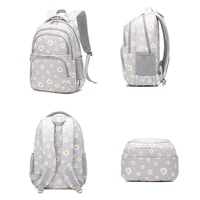 3 Pcs/Set Children School Backpack Girl School Bags Teenage Mochila Feminina Lunchbox Student With Pencil Case Kids 2023 Black 2