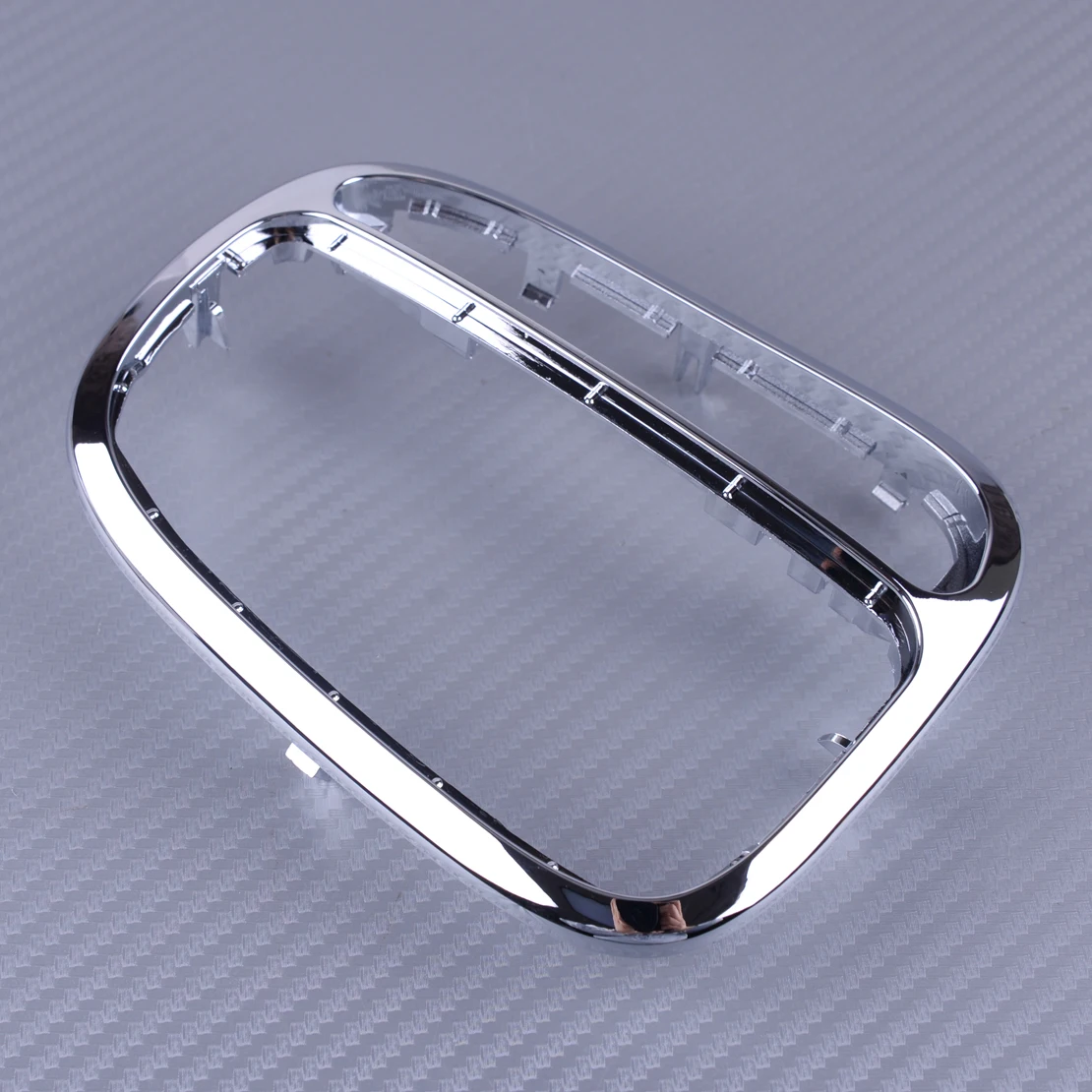 

DWCX Chrome ABS Car Center Bezel Gear Shift Box Cover Edge Trim Frame Panel Decoration fit for Benz C Class W203 C230 C320