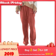 Одежда для отдыха женская мода стиль Чистый коралловый бархат домашние штаны удобная одежда для сна пижамные штаны Bielizna Nocna