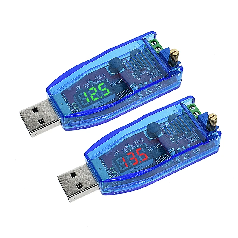 DC-DC 5 В к DC 1-24 в светодиодный регулируемый потенциометр USB Шаг вверх/вниз понижающий повышающий преобразователь питание регулятор напряжения Модуль