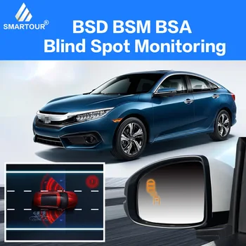 

Smartour For Honda Ten Civic BSM microwave radar blind spot monitoring lane change assisted parking radar blind spot monitoring
