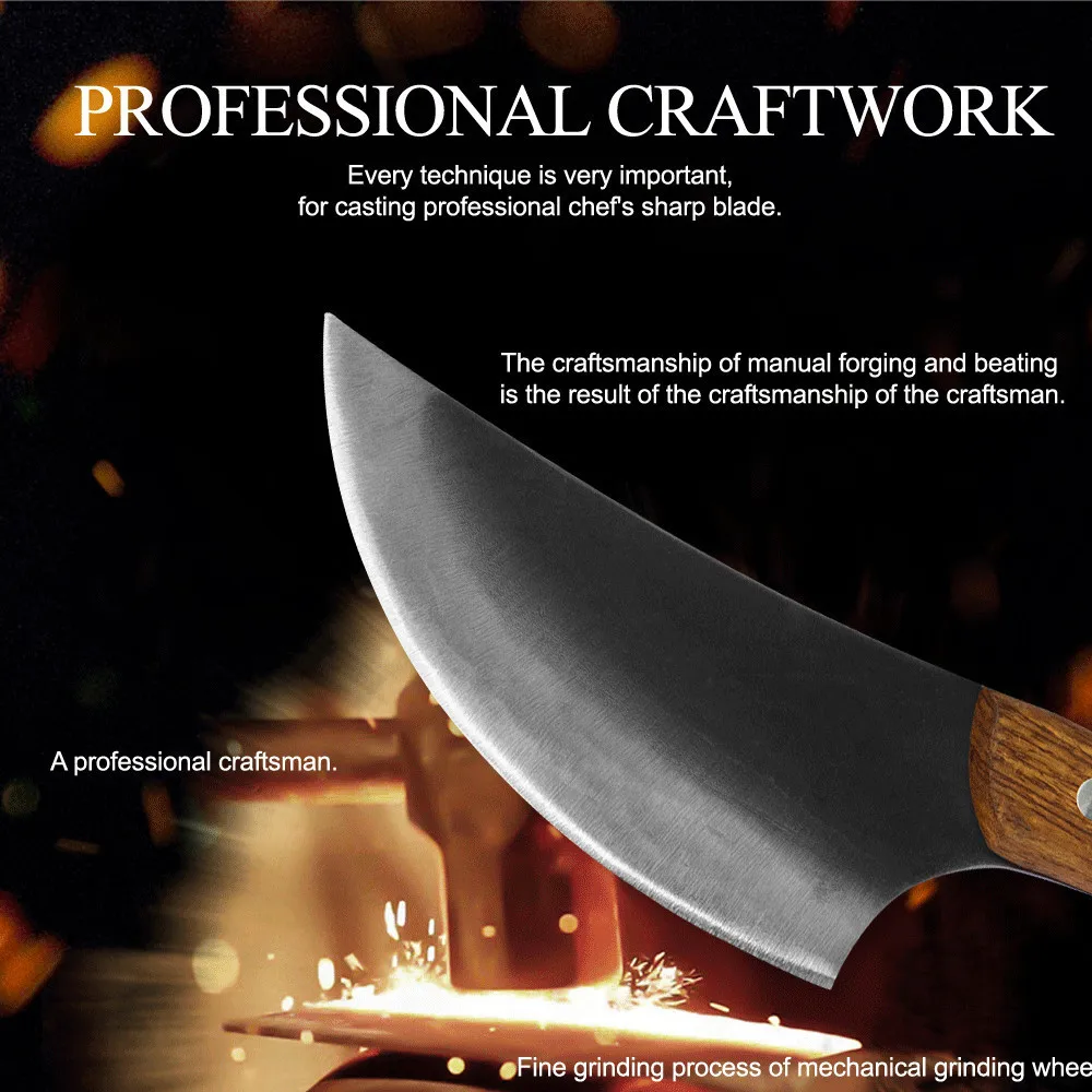 黄色带钢钉木柄手工锻打5 (3)