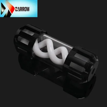 

Barrow T Virus cylinder computer case water cooling reservoir ,water tank 155mm ,50mm diameter reservoir aluminum cap CMYKL-155.