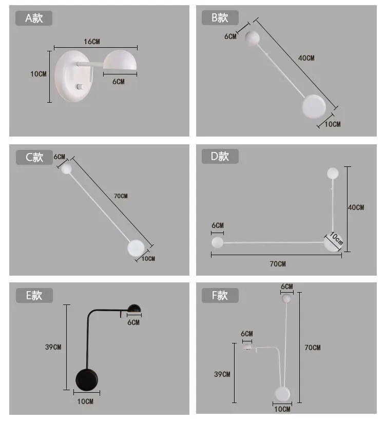 

2018 New Modern Nordic Pipe Line LED Wall Lamp Bedside Night Light Bedroom Living Room Sconce Light Fixture Wall Decor Art Black