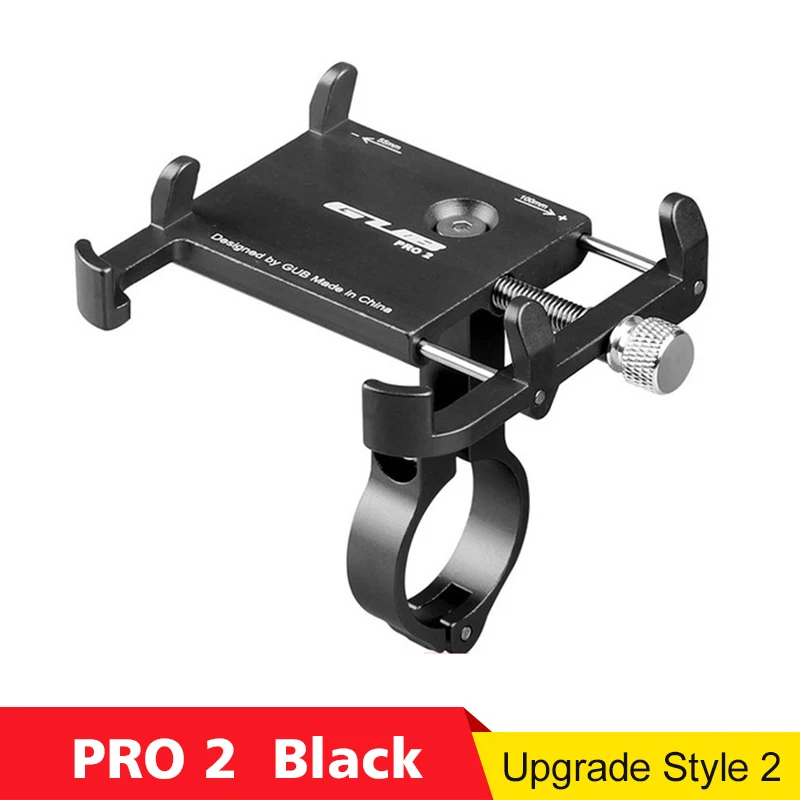 Pro 1-Black GUB алюминиевый держатель для телефона для велосипеда MTB дорожный велосипед держатель для телефона для мотоцикла USB Поддержка питания руль зажим подставка для 3," до 7,5" - Цвет: Pro 1-Black