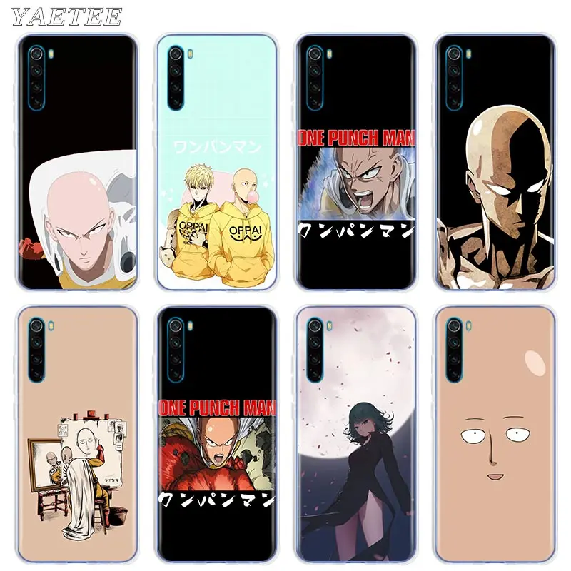 

One Punch Man Silicone Case For Xiaomi Redmi Note 9 9S 8 8T 7 Redmi 9 9A 9C 8 Pro 8A 7 7A 6 Back Shell Cover Coque phone cover