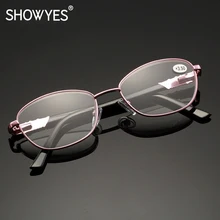 Женские очки для чтения в повседневном стиле, очки для дальнозоркости с прозрачными линзами, модная оправа из сплава, оптические очки для дальнозоркости 594