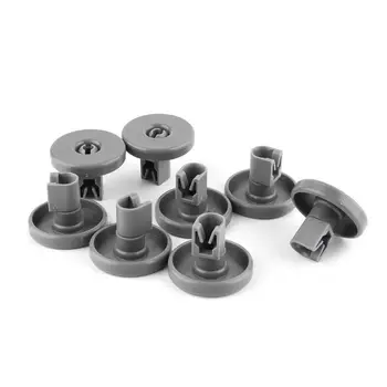 

8 Pcs Dishwasher Spare Rolls Parts Baskets Kits For AEG Favorit Privileg Zanussi etc Whosale&Dropship