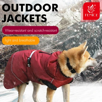 

Fenice Professional Pet Dog Windproof Waterproof Coldproof Reflective Winter Warm Jacket Outdoor Coat Cloth