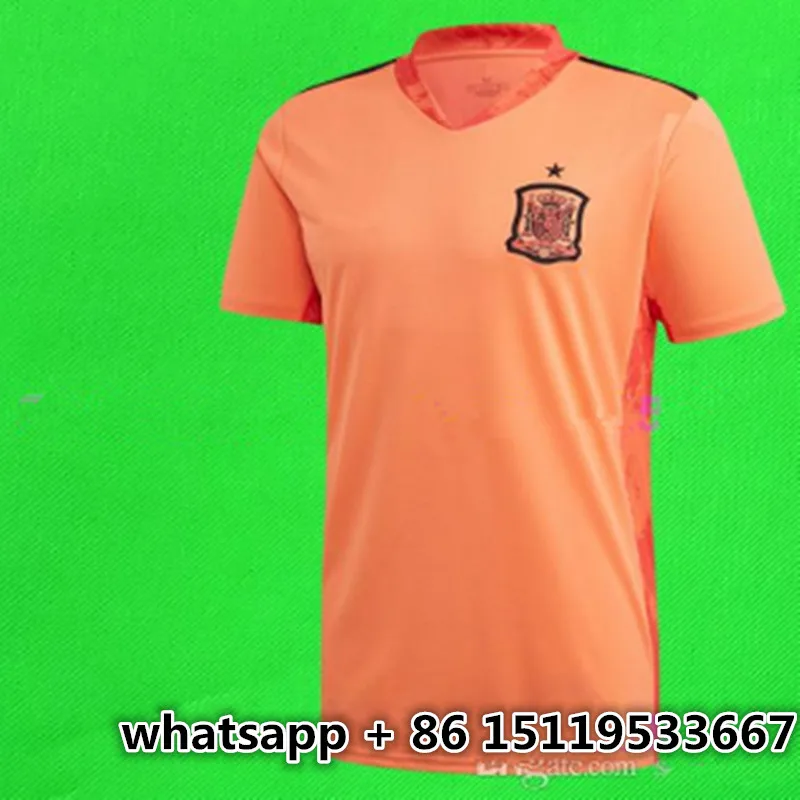 Испанские футбольные майки SERGIO MORATA ramos ASENSIO SILVA ISCO SAUL ramos THIAGO D. CEBALLOS ASENSIO Home Out jersey - Цвет: shirt
