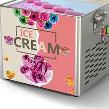 Machinery Ice-Cream-Roll-Machine Fried Ice-Pan Small Stainless Stell Home-Use