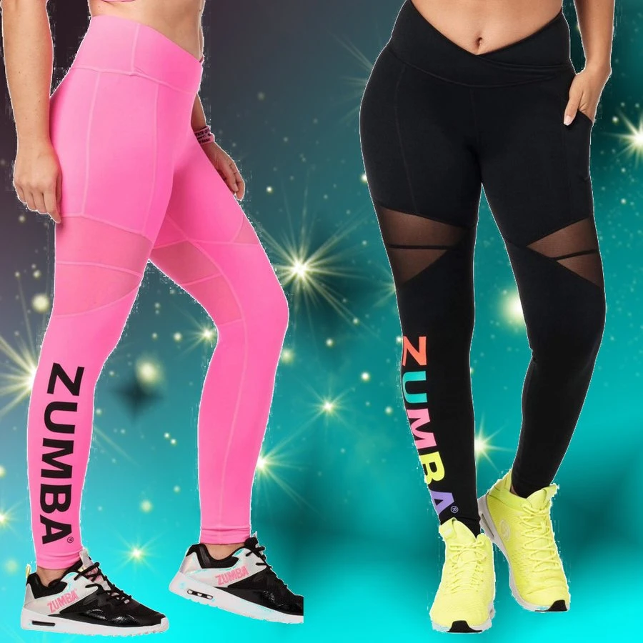 Zumba pantalones de Yoga para ropa aeróbica para correr, baile, p669|Pantalones de - AliExpress