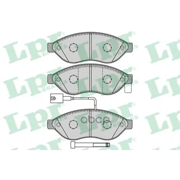 Колодки Тормозные Citroen Jumper/Fiat Ducato/Peugeot Boxer R15" 06- Передние Lpr 05p1287 Lpr арт. 05P1287