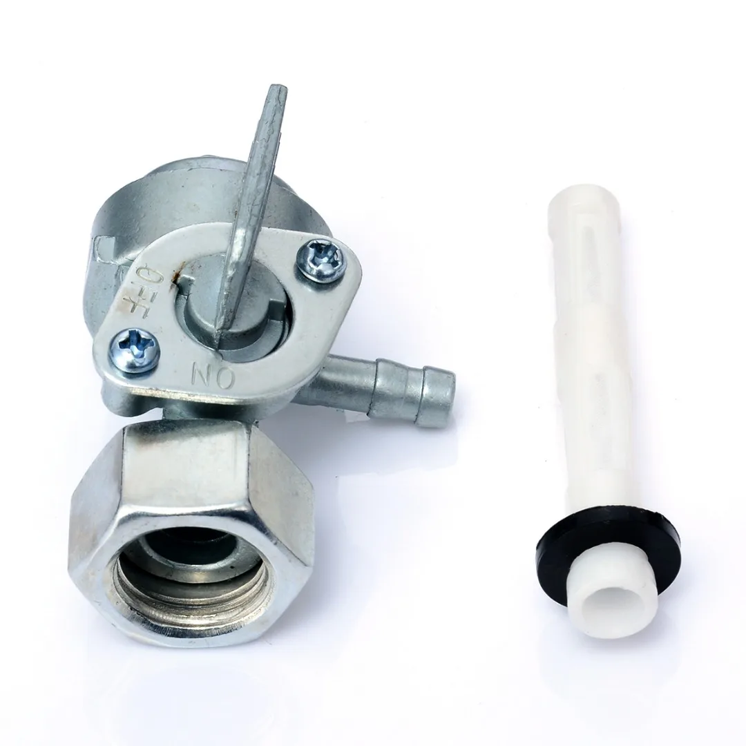 Mayitr On/Off Fuel Valve Switch Shut Off Valve Tap Gasoline Generator Fuel Tank Switch Generator Engine Oil Tank Replacement