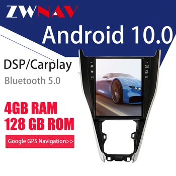 

128G Carplay Tesla Screen For Toyota Harrier 2013-2018 Android 10 Car Multimedia Player Navi Audio Radio Auto Stereo Head Unit