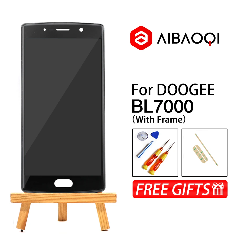 5,5 дюймовый сенсорный экран+ 1920X1080 ЖК-дисплей+ Замена рамы Для Doogee bl7000 Android 7,0