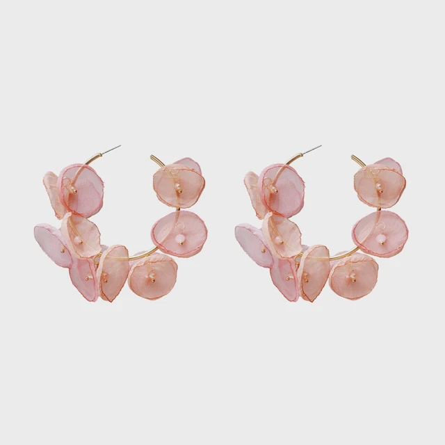 Ztech New Korea Fashion Pink Resin Beaded Drop Earrings For Women Girls ZA Wedding Jewelry 30 Designs Dangle Statement Bijoux E1980