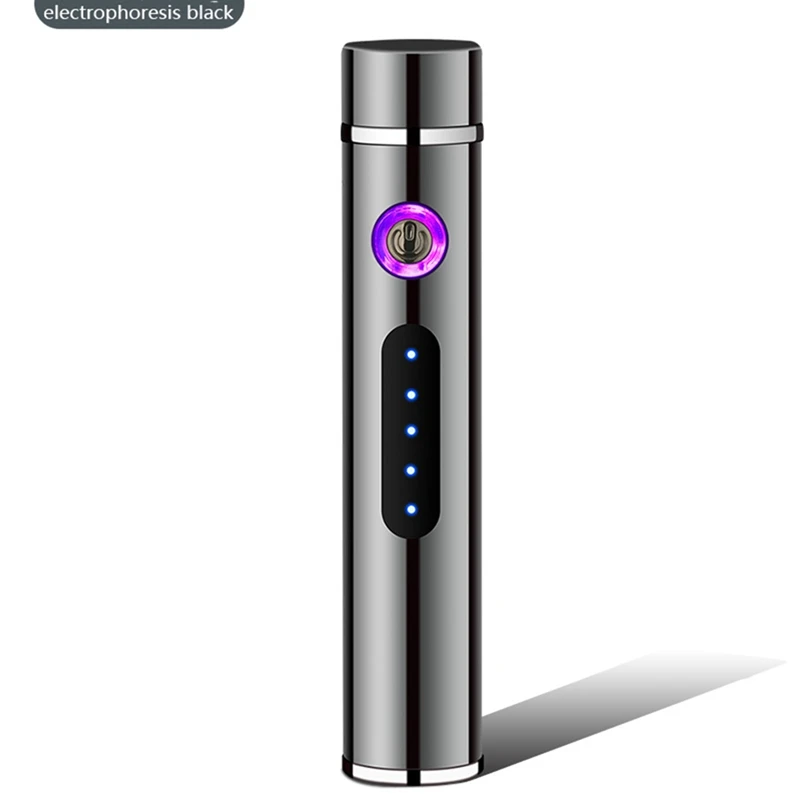 USB Зажигалка двойная дуга для сигарет курить электронный перезаряжаемый подарок для друзей