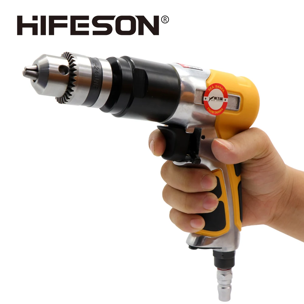 Высокоскоростная пневматическая дрель HIFESON реверсивное пневматическое сверло 3/8