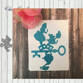 

Fantasy wonderland metal cutting dies for scrapbooking paper card making 2019 new knife Die Template Craft Dies