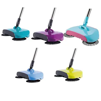 

Sweeping Machine - Broom Set Home Sweeping Machine Wholesale Hand-pushing Lazy Cleaning Sweeping Two-in-one