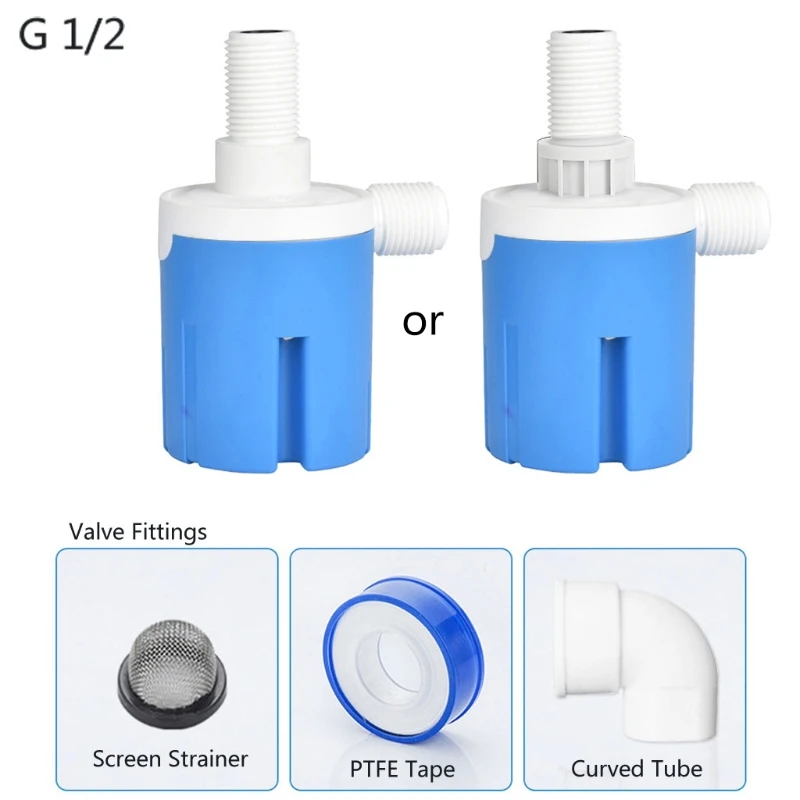 1/2" Automatic Water Float Valve Level Control Switch Tank Tower Pool Traditional Floating Ball Fittings | Обустройство дома