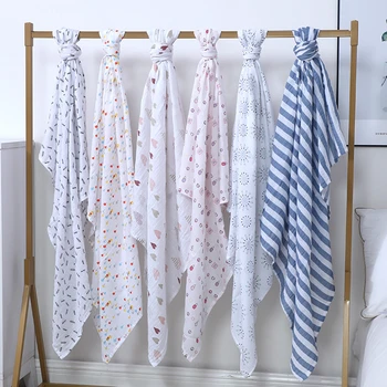 

110*120 cm Muslim Swaddle Blanket Newborn Baby Receiving Bedung Bayi Napkin Lampin Bath Towel Infant Wrap Girl Boys Blanket