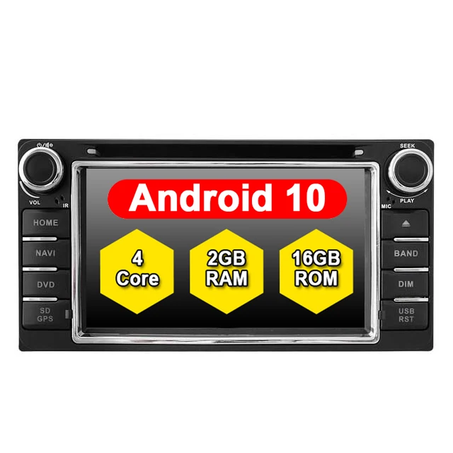 Android 10 0 для TOYOTA RAV4/COROLLA/VIOS/HILUX/TERIOS/RUNX встроенный модуль Wi Fi автомобильное радио Gps DVD