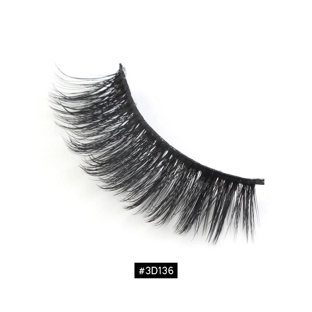 2019 NEW 110 pairs 100% Real Mink Eyelashes 3D Natural False Eyelashes 3d Mink Lashes Soft Eyelash Extension Makeup Kit Cilios (11)