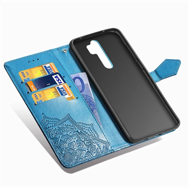 Чехол для Redmi Note 8, чехол для Redmi Note 8 Pro, кожаный чехол с объемным цветком для Xiaomi Redmi Note 8, откидной Чехол Note8 Pro, чехол-кошелек