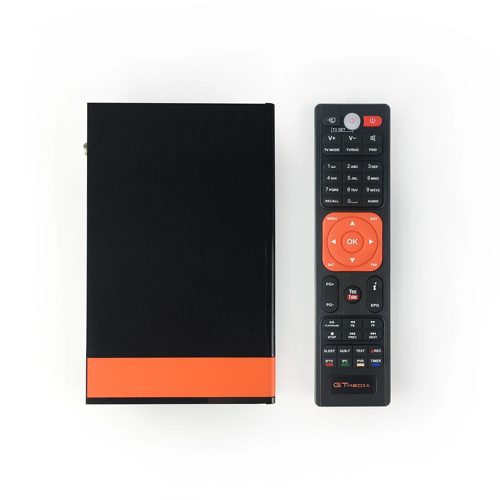 Satellite tv decoder Gtmedia V8 Nova DVB S2 Built-in WIFI  H.265 support Youtube cccam server HD for spain satellite finder