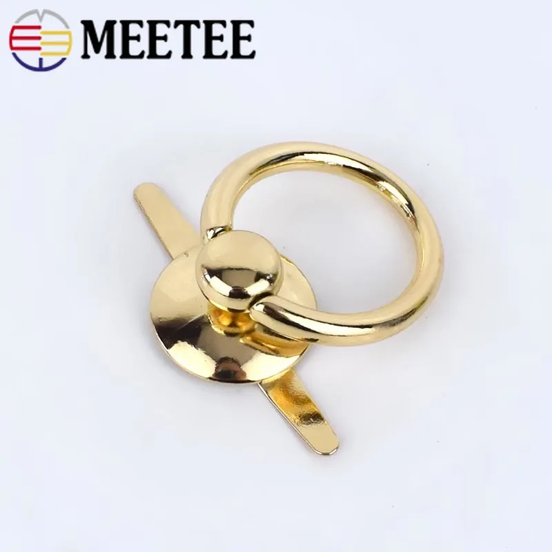Meetee 4/10 шт. ID25mm мешок висит-хомут с круглым воротником для мальчиков и девочек с пряжкой женская сумка цепочка украшения для ногтей крюк DIY Чемодан ремень аппаратных аксессуары для ванной комнаты