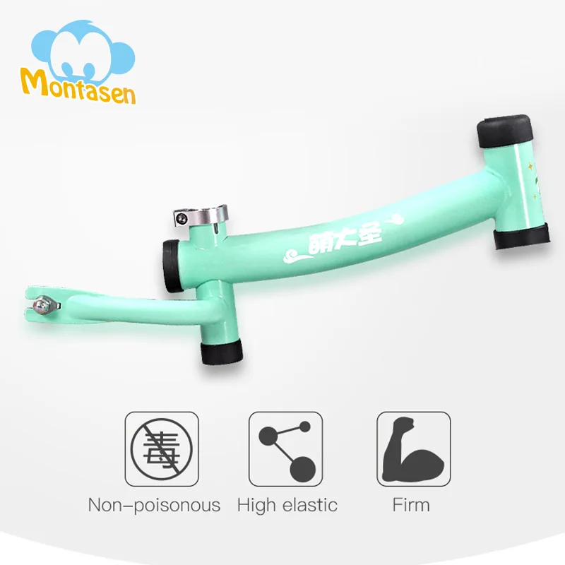 Montasen Children Push Bike for 1.5- 3 Year Old Kids High Carbon Frame Balance Cycle for Boy Girls to Walk Mini Push Bicycle