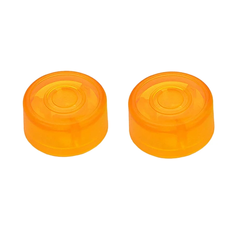 Guitar Effect Pedal Foot Cap Orange Footswitch Top Knob Accessory | Спорт и развлечения