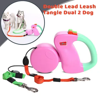 

Retractable Pet Dog Double Lead Leash Dual 2 Dog 50 Pounds Lead Leash Dog Per Dog Traction Rope For Pet Outdoor Walking #10