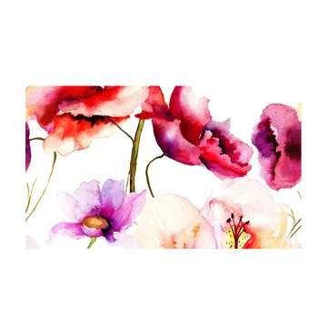 

2piece 102x127cmAbstract Floral Flower Canvas Painting Modern Minimalist Alpine Orchid Poster Wall Pop Art Picture Cuadros Decor