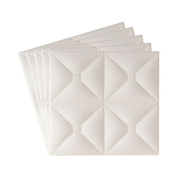 

3D Brick Wall Panels Stickers DIY Decor Self-Adhesive Waterproof Wallpaper J78C