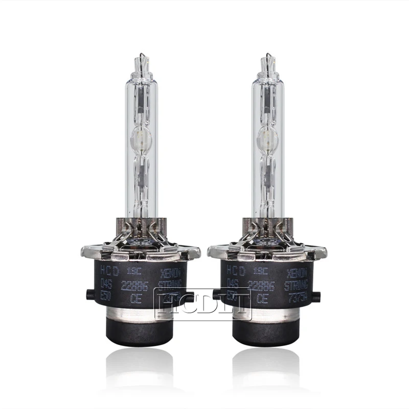 HCDLT OEM Quality 12V 35W 55W D2S D4S HID Xenon Headlight Bulb With Metal Holder 4300K 5000K 8000K 6000K D2 D4 Car HID Bulb Lamp
