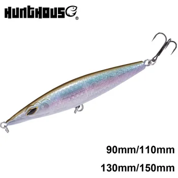 BEST PROMO ❤️ Hunthouse trolling Pencil surface lure 110mm 16.5g topwater stickbait floating asturi lures for fishing perch Wobblers fake bait - discount item 36% OFF Sports & Entertainment