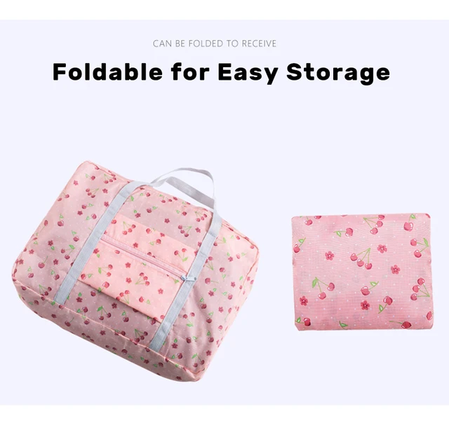 나일론 접이식 여행용 더플 백: 여행에 필수적인 스타일과 기능