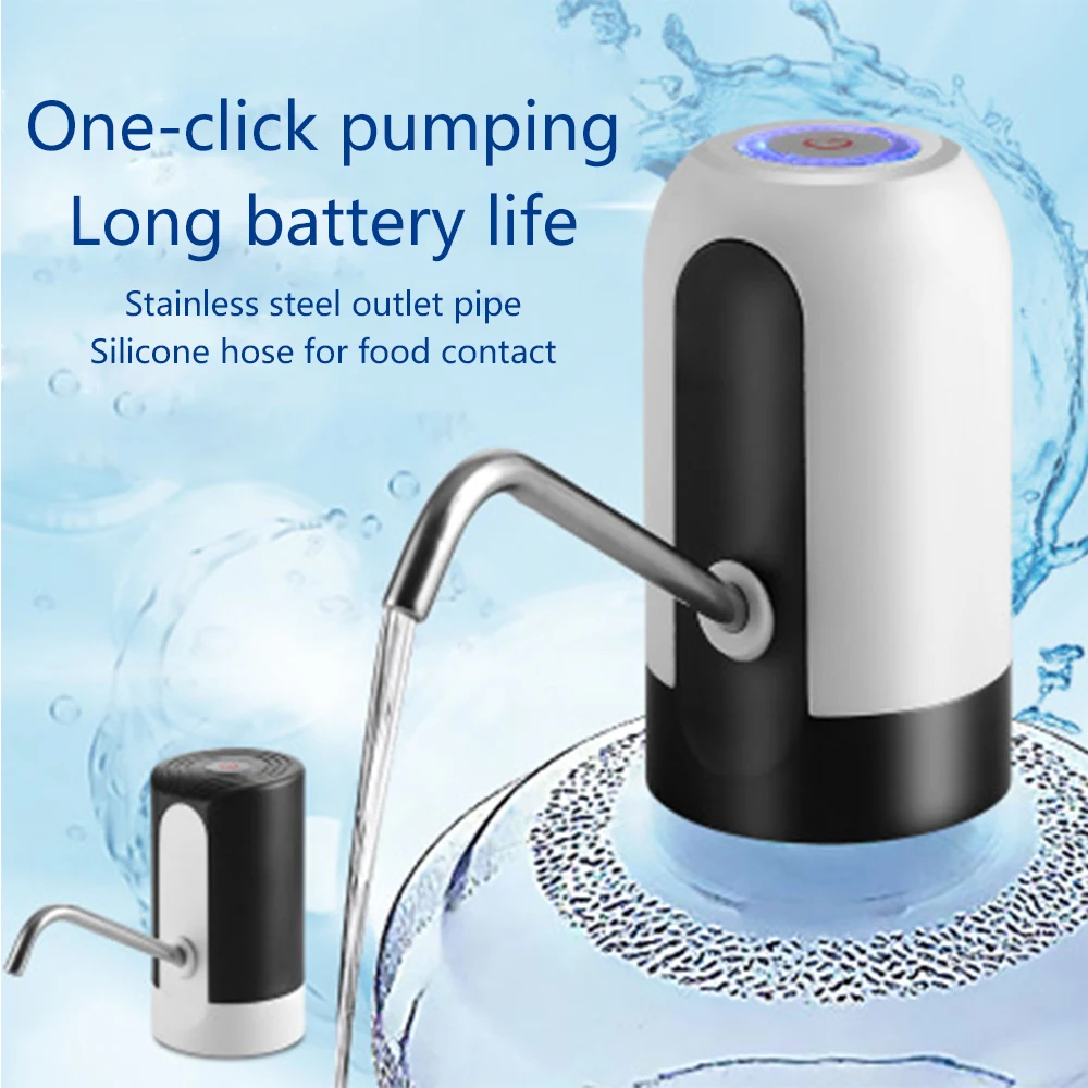 

Electric Pump for Water Bottle Pump Usb Rechargeable Drinking Water Dispenser Creative Bottled Water Pump Drinkware Kitchen Tool
