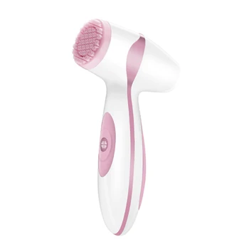 

Ultrasonic Face Wash Electric Wash Artifact Cleansing Instrument Wash Pores Cleaner Multi-Function Wash Brush Pink