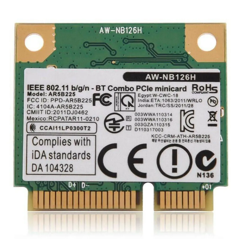 Ar5B225 300M Wireless Network Card 2-In-1 Wireless Network Card 4.0 Wireless Network Card Wide Compatibility