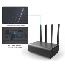 Original Xiaomi Mi WiFi Wireless Router Pro Repeater Dual ROM 256 Flash with 4 Antennas Signal Booster Stable & Reliable xiao mi router 3g wifi repeater 1167 mbps 2 4g 5 ghz dual 128 mb band flash rom 256 mb geheugen app controle mi draadloze router