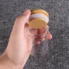 6 pieces 60ml Size 47x60mm Test Tubes with Bamboo Lids Glass Container Potion Bottle for DIY Crafts Wedding Favors 4