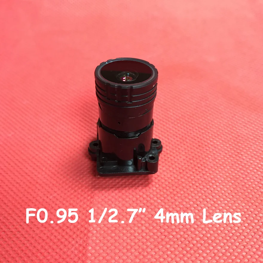 Camera Lens 2.0 Megapixel F0.95 Aperture M16 Mount Fixed Iris Cctv Lens IR Filter 1/2.7Inch 4Mm 6Mm