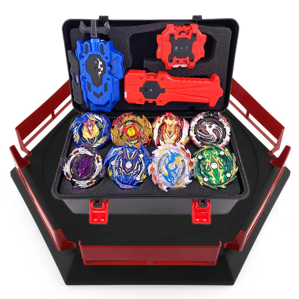 Набор топов пусковых установок Beyblade Arena Metal Fight Bey blade Burst Bayblade Stadium детские подарки